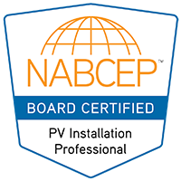 NABCEP认证的太阳能光伏安装器