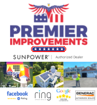 Premier improvement太阳能标志