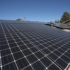 斜屋顶太阳能装置