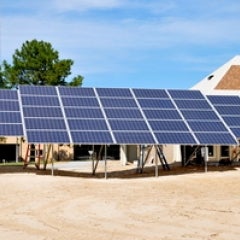 7千瓦的太阳能电池阵列