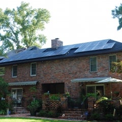 南卡罗来纳州Pleasant山9.54千瓦太阳能电池板安装