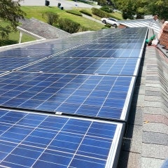 中河太阳能板安装