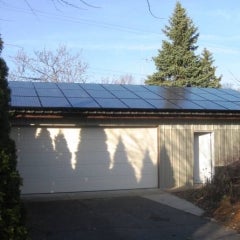 8.3千瓦住宅太阳能系统在花园城市,MI