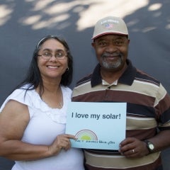 太阳能业主弗雷德和凯西!