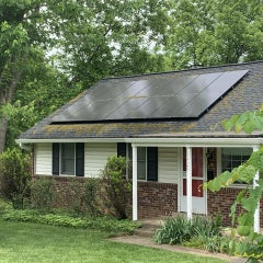 福尔斯彻奇的家庭正在使用太阳能
