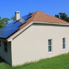 10千瓦屋顶安装光伏系统在奥兰多,佛罗里达