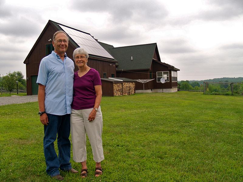 纽约州戈尔韦的5千瓦太阳能系统客户